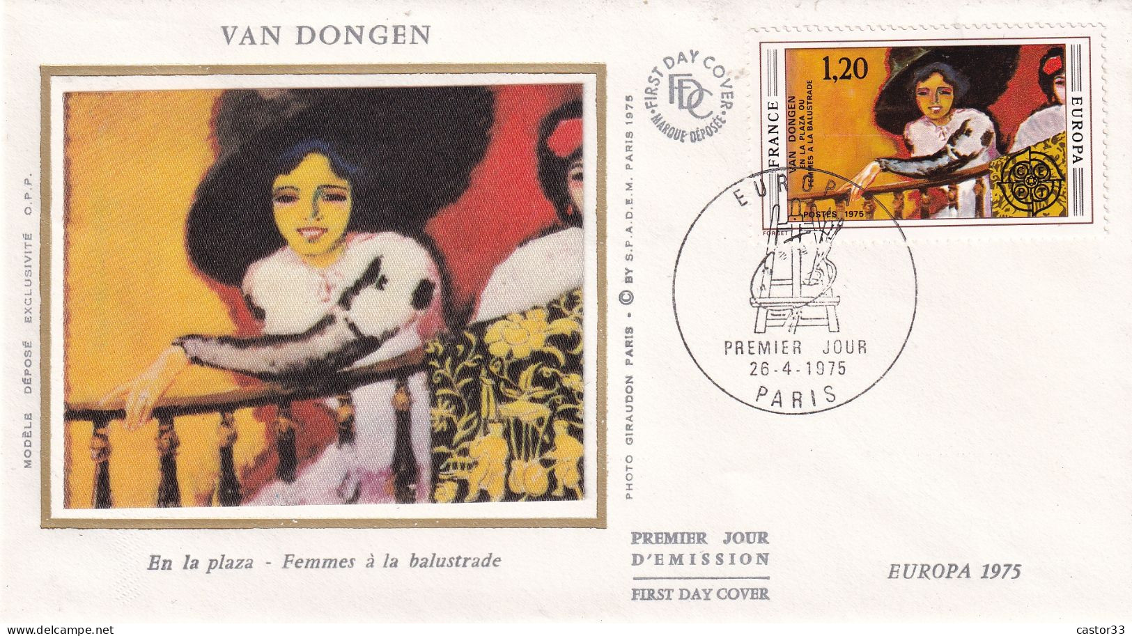 1er Jour, Europa, Van Dongen - 1970-1979