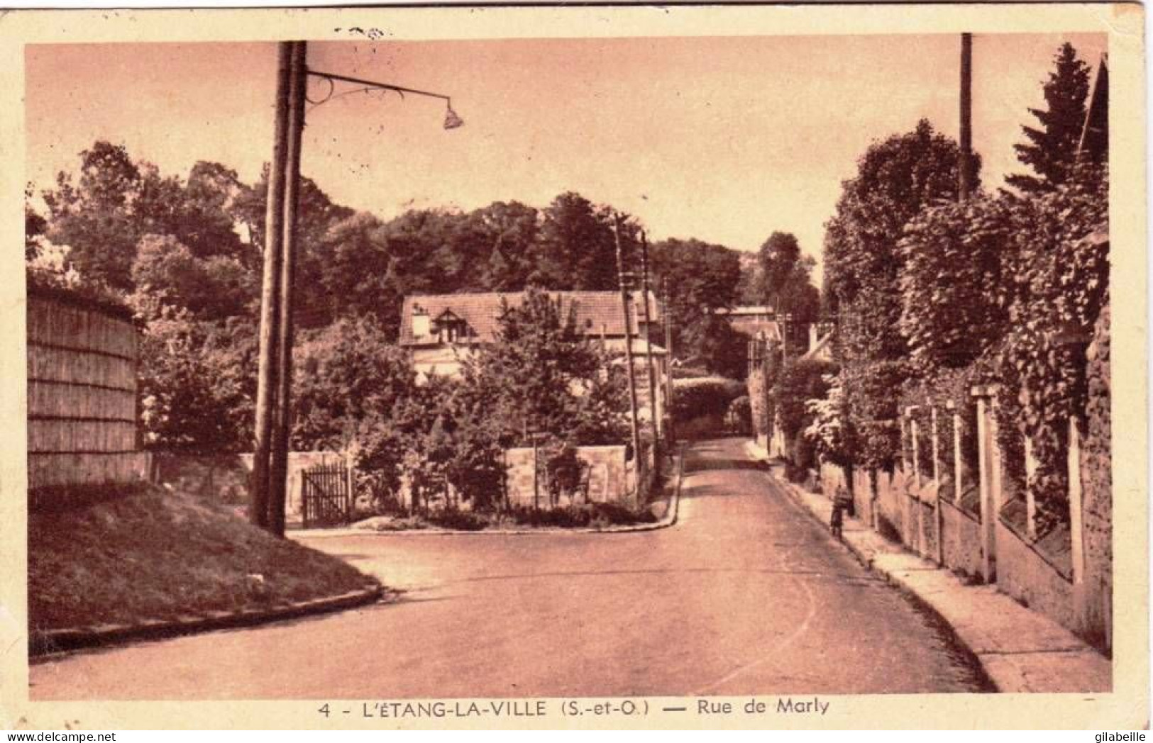 78 - Yvelines -  L ETANG  La VILLE - Rue De Marly - Other & Unclassified