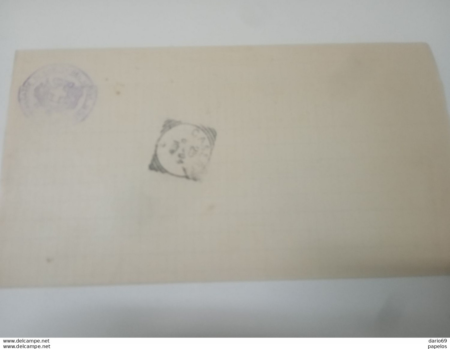 1904 LETTERA CON ANNULLO PRESENZANO CASERTA - Marcofilía