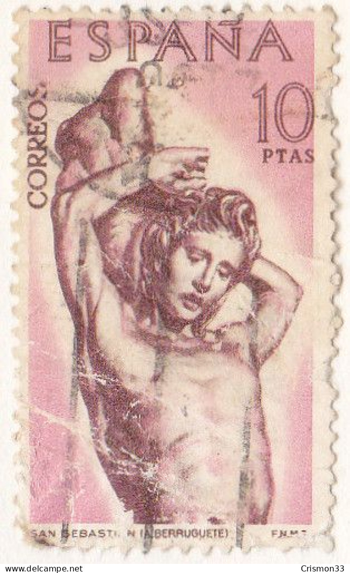 1962 - ESPAÑA - BERRUGUETE - SAN SEBASTIAN - EDIFIL 1443 - Used Stamps