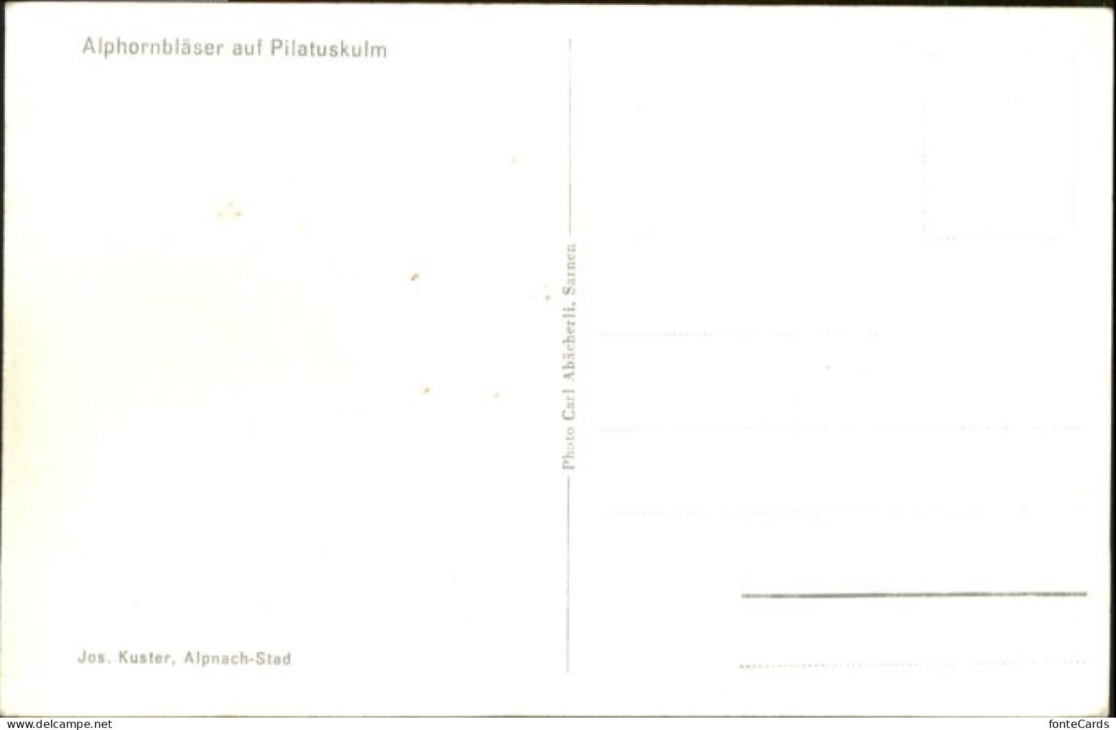 10815777 Pilatus Pilatus Alphornblaeser * Pilatus - Sonstige & Ohne Zuordnung