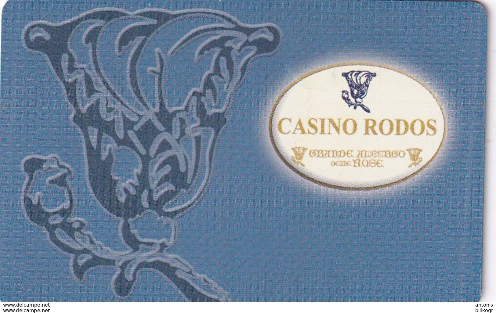 GREECE - Casino Rodos, Member Card, Used - Cartes De Casino