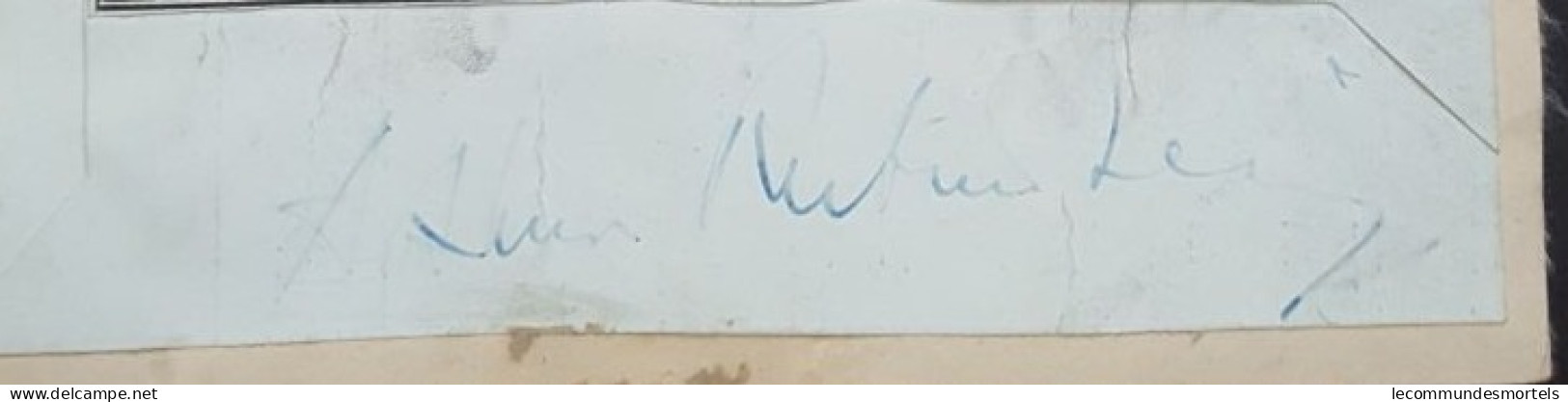 Autographe D'Arthur Rubinstein, Photo De Presse - Autographes