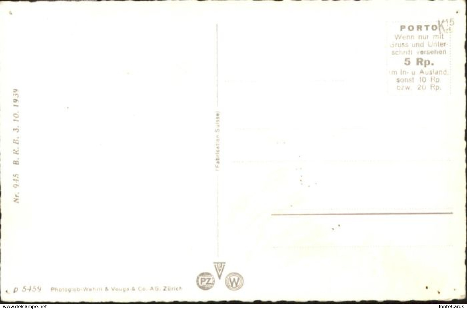 10815692 Zuerich Zuerich Wehrmaenner Denkmal Auf Der Forch * Zuerich - Other & Unclassified