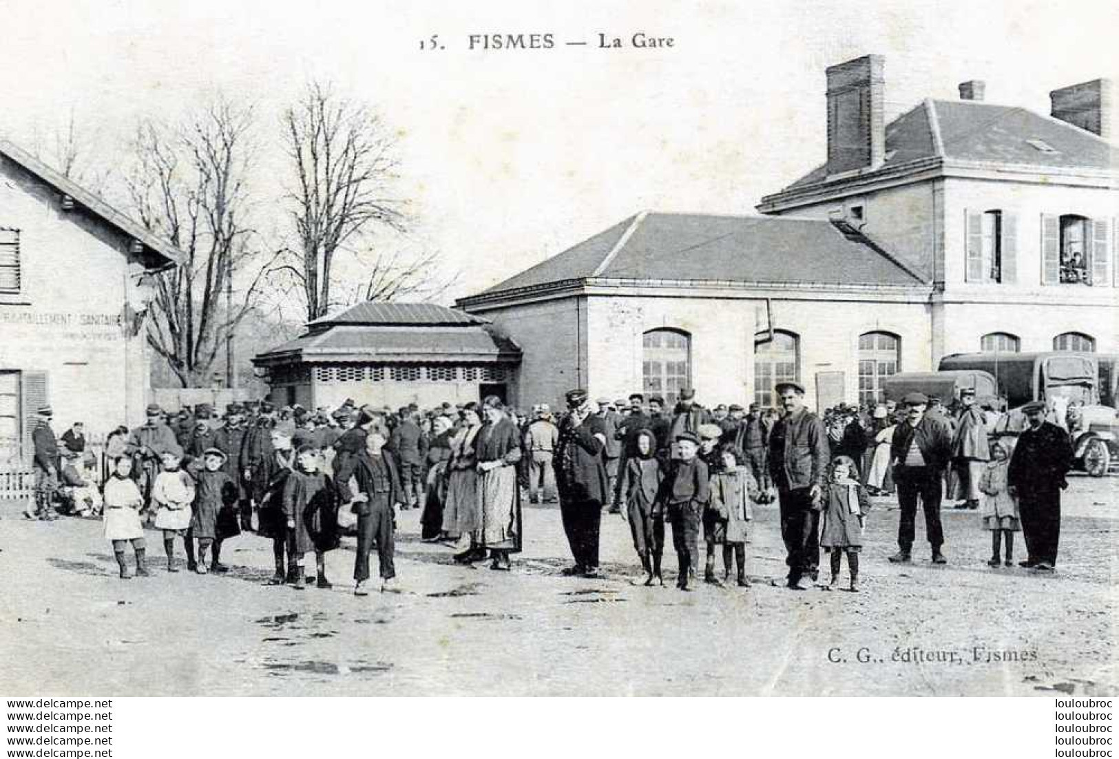 51 FISMES LA GARE - Fismes