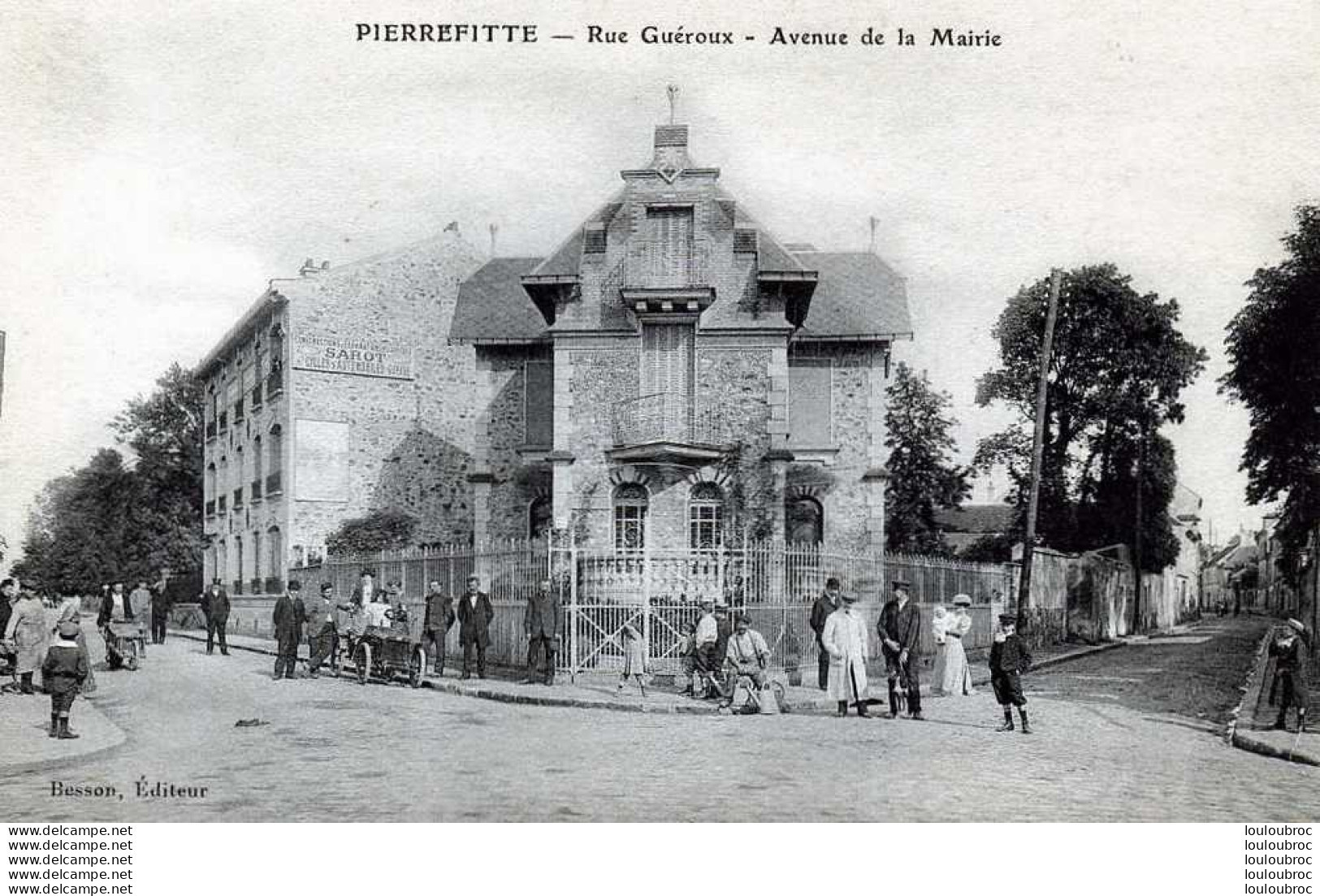 93 PIERREFITTE RUE GUEROUX AVENUE DE LA MAIRIE - Pierrefitte Sur Seine