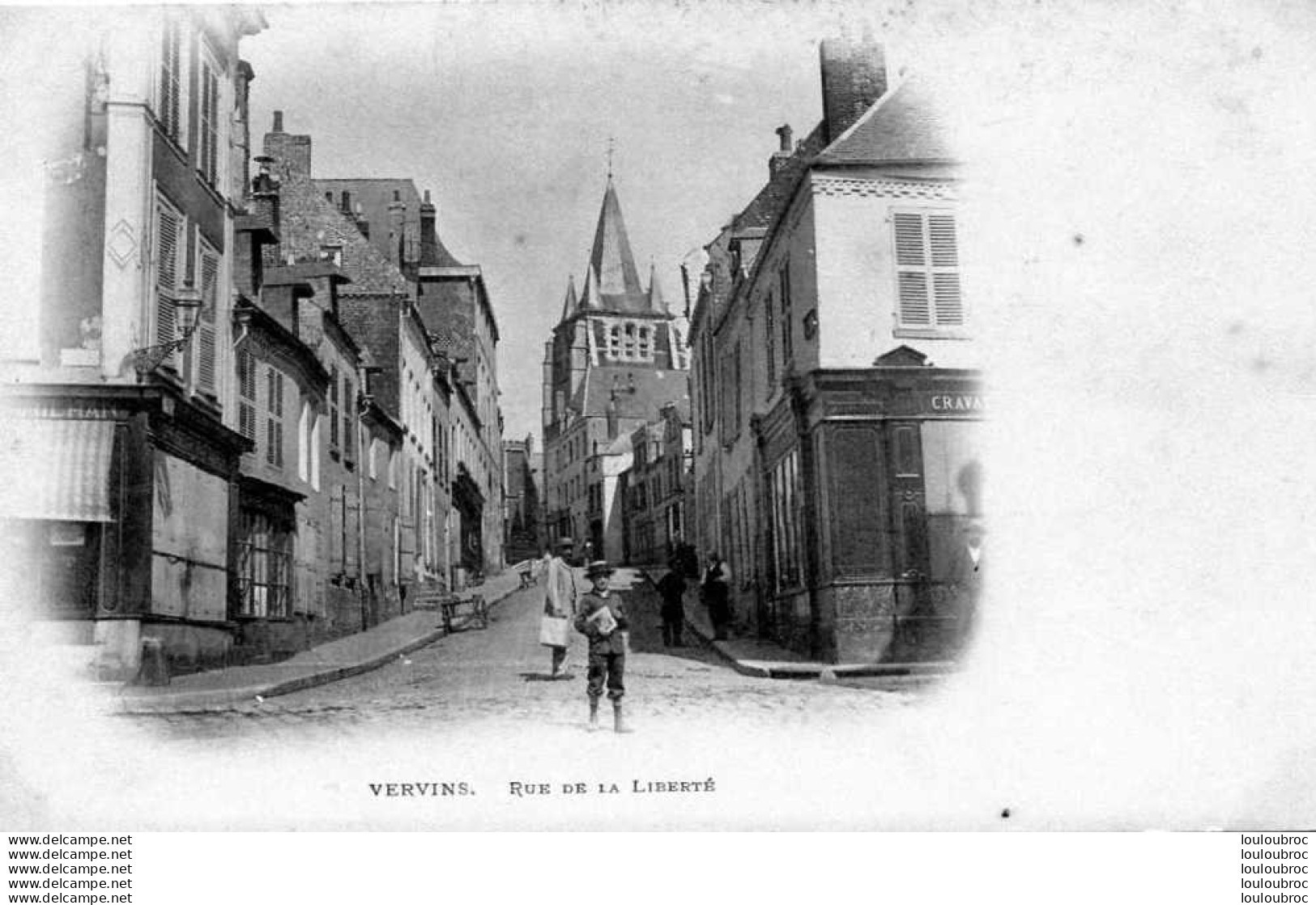 02 VERVINS RUE DE LA LIBERTE - Vervins