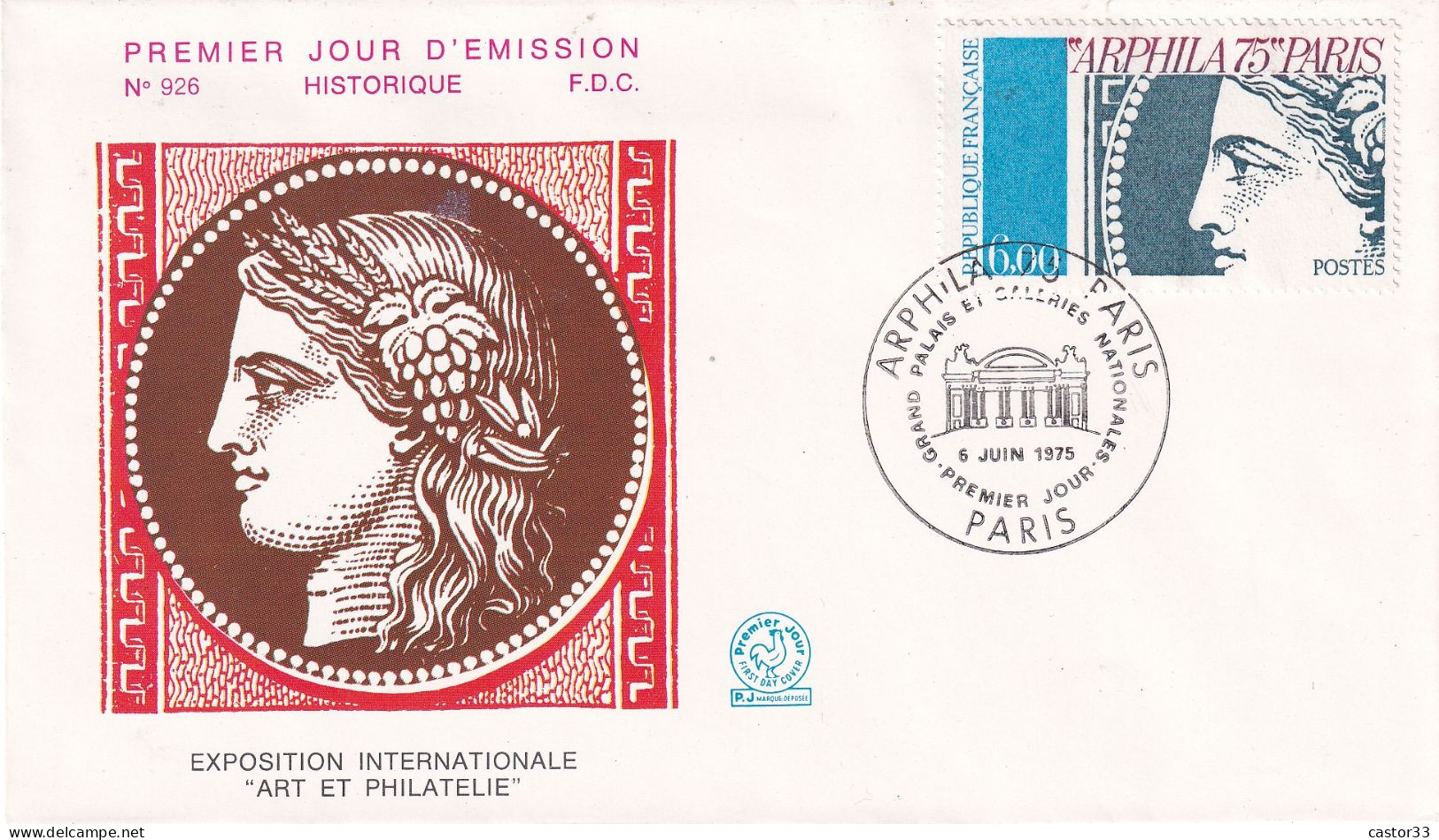 1er Jour, Arphila 75 - 1970-1979