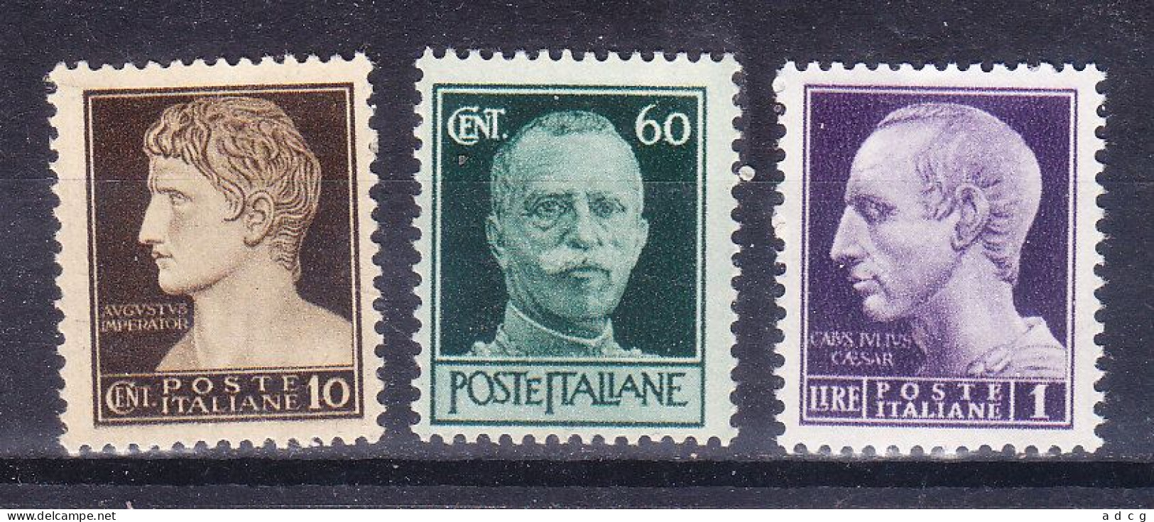 1945 LUOGOTENENZA IMPERIALE ROMA Senza Fasci,senza Filigrana NUOVO MNH - Neufs