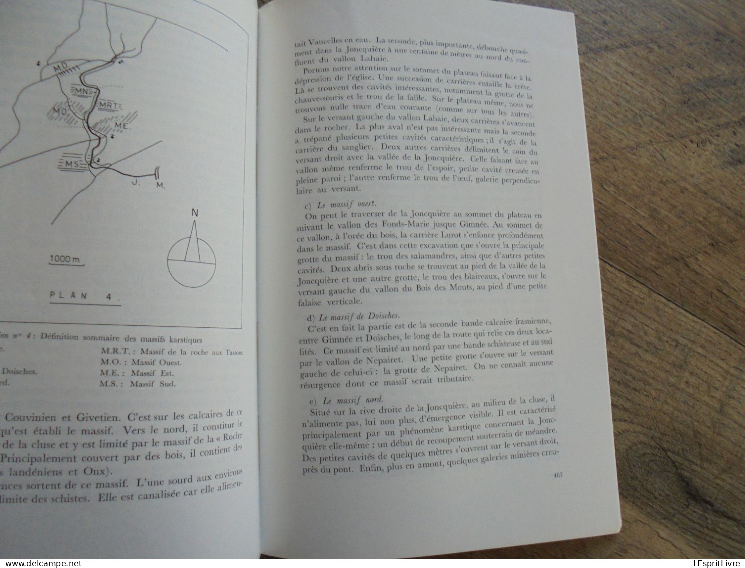 LES NATURALISTES BELGES N° 10 Année 1973 Régionalisme Vallon Jonquière Vaucelles Géologie Spéléologie Grotte Botanique