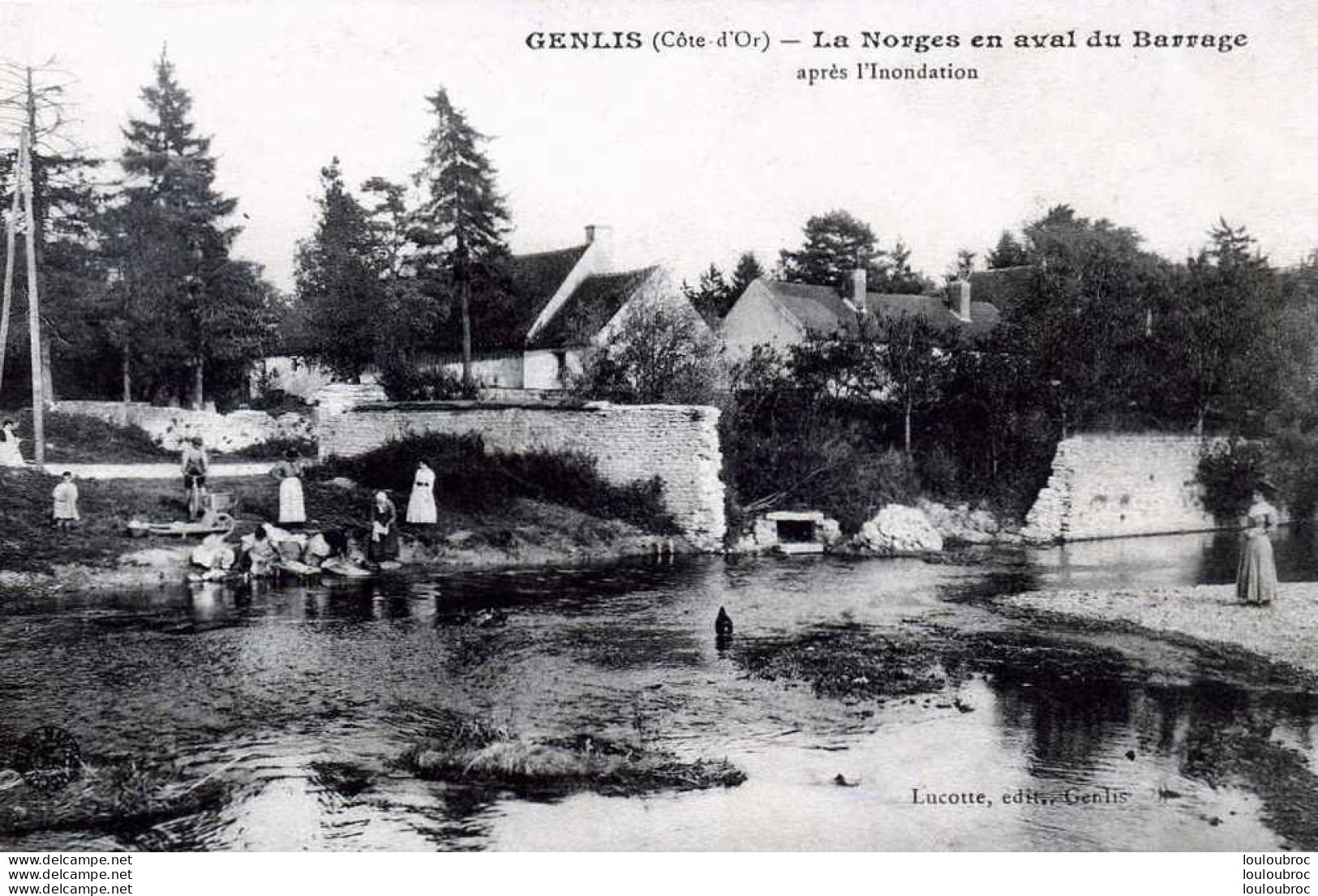 21 GENLIS LA NORGES EN AVAL DU BARRAGE - Sonstige & Ohne Zuordnung