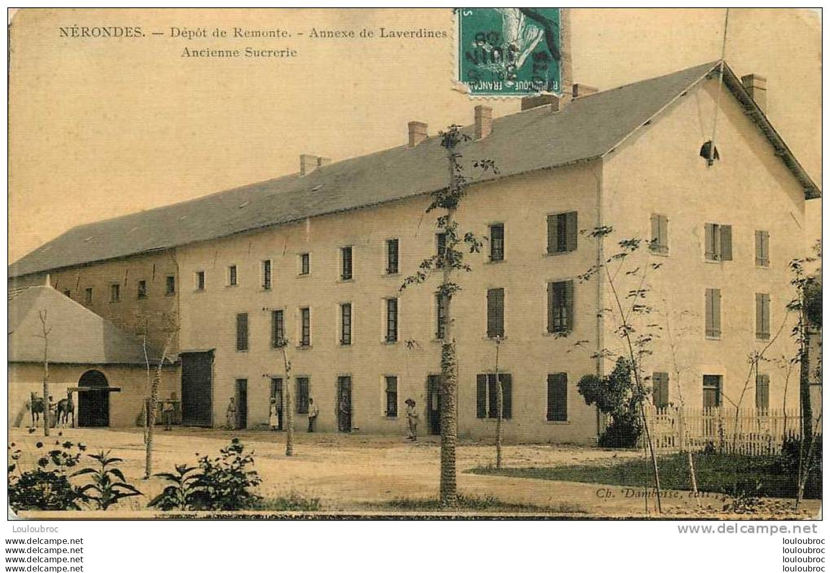 18 NERONDES DEPOT DE REMONTE ANNEXE DE LAVERDINES ANCIENNE SUCRERIE - Nérondes