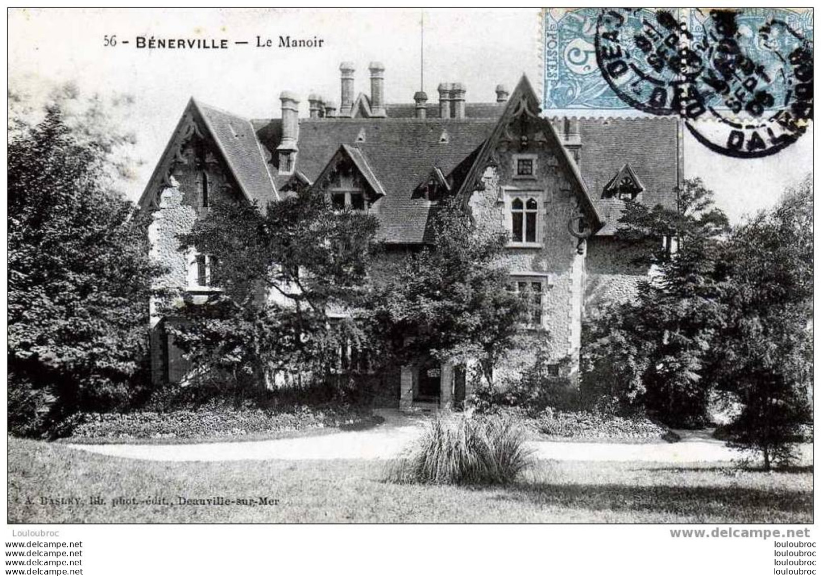 14 BENERVILLE LE MANOIR VOYAGEE 1905 EDIT BASLEY - Other & Unclassified