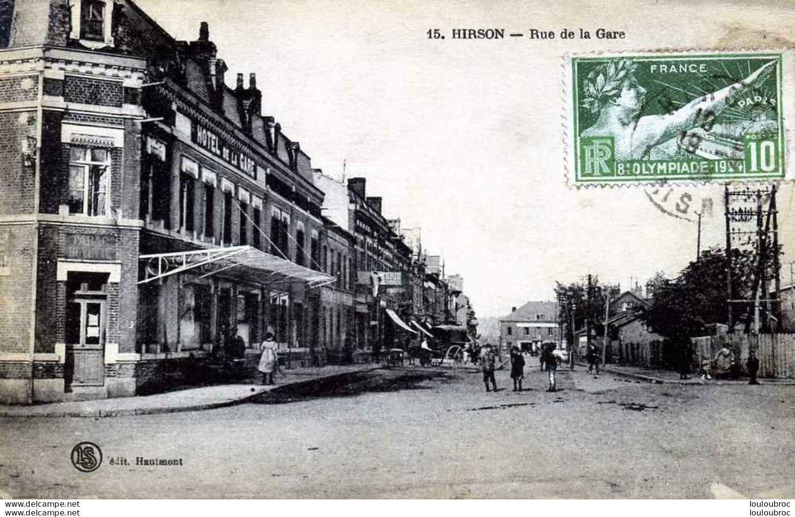 02 HIRSON RUE DE LA GARE - Hirson