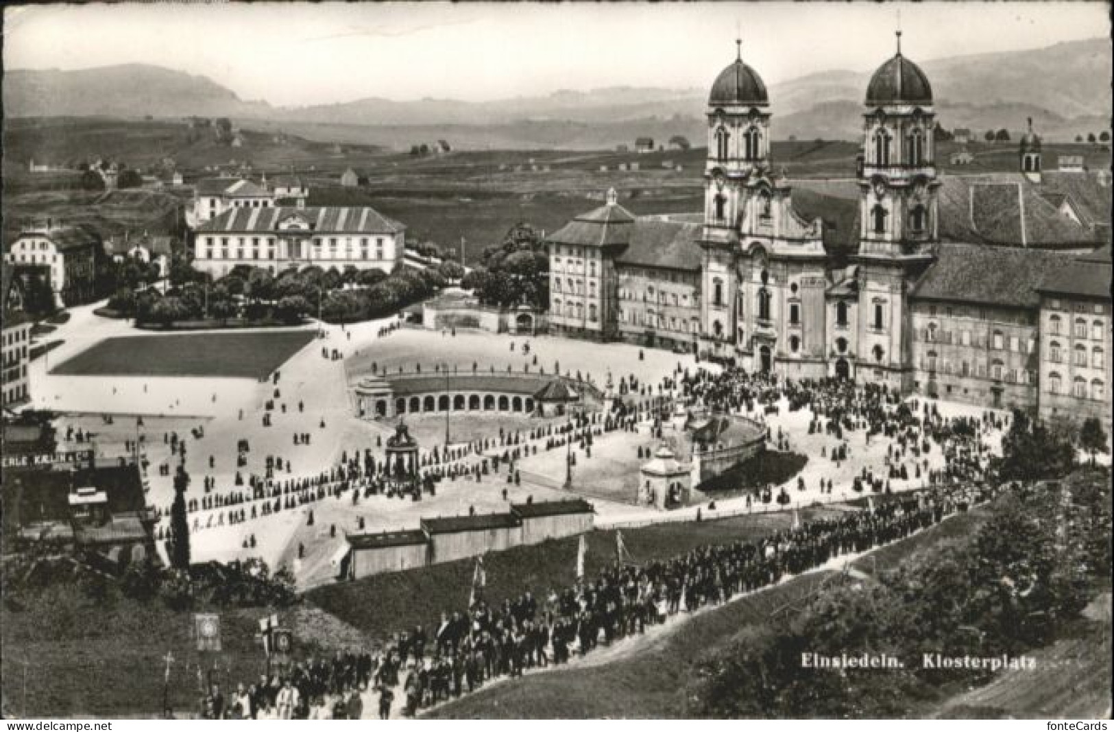 10815423 Einsiedeln SZ Einsiedeln Klosterplatz X Einsiedeln - Other & Unclassified