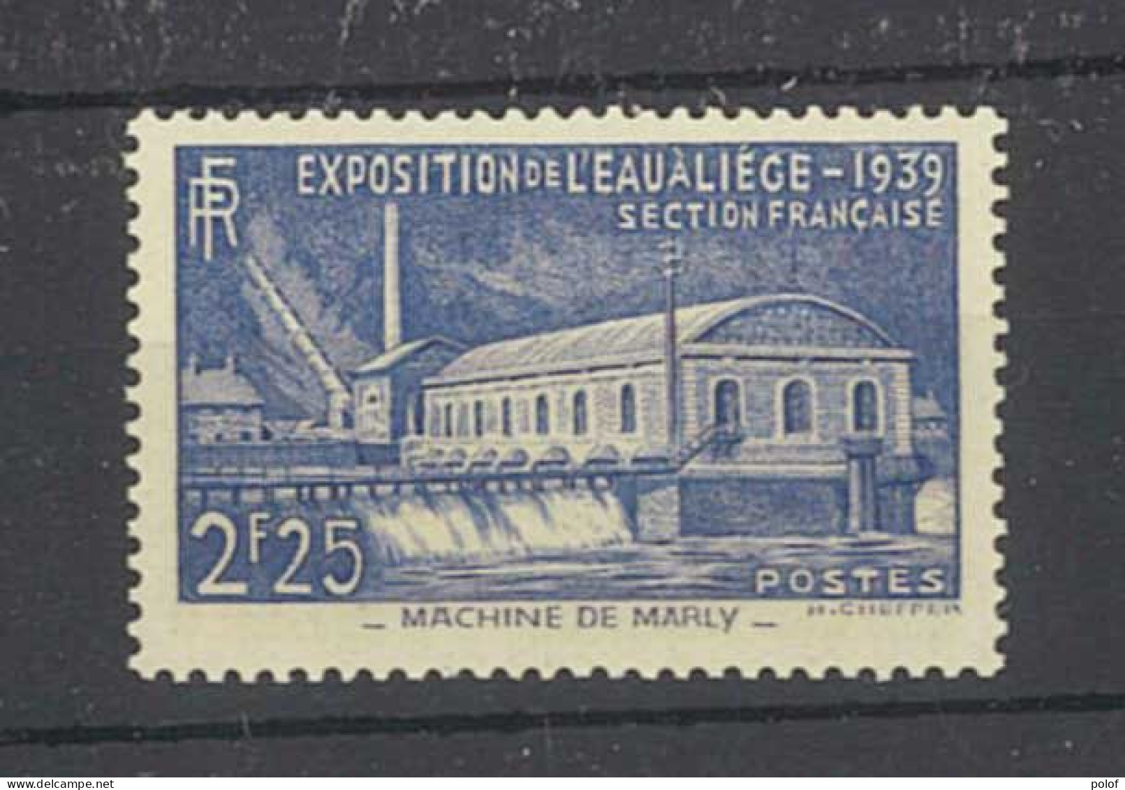 Yvert 430 -  Exposition De L' Eau à Liège - Machine De Marly L- 1 Timbre Neuf Sans Trace De Charnière - Other & Unclassified