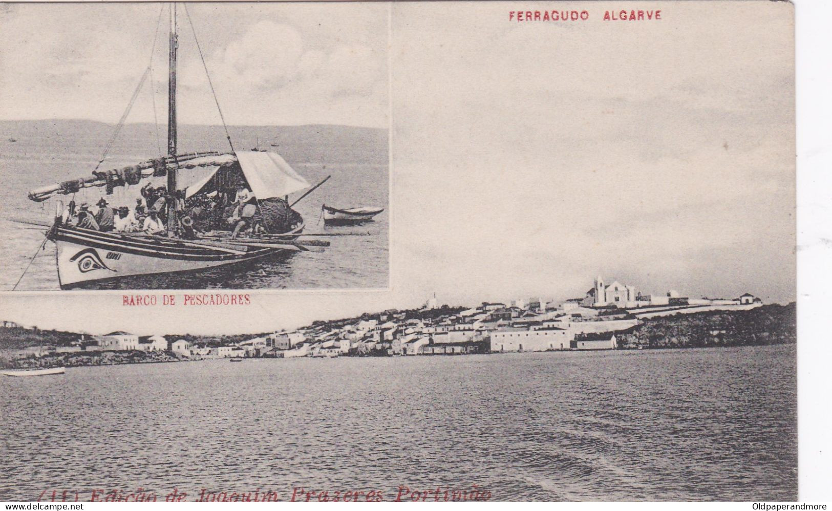 POSTCARD PORTUGAL - ALGARVE - FERRAGUDO - Faro