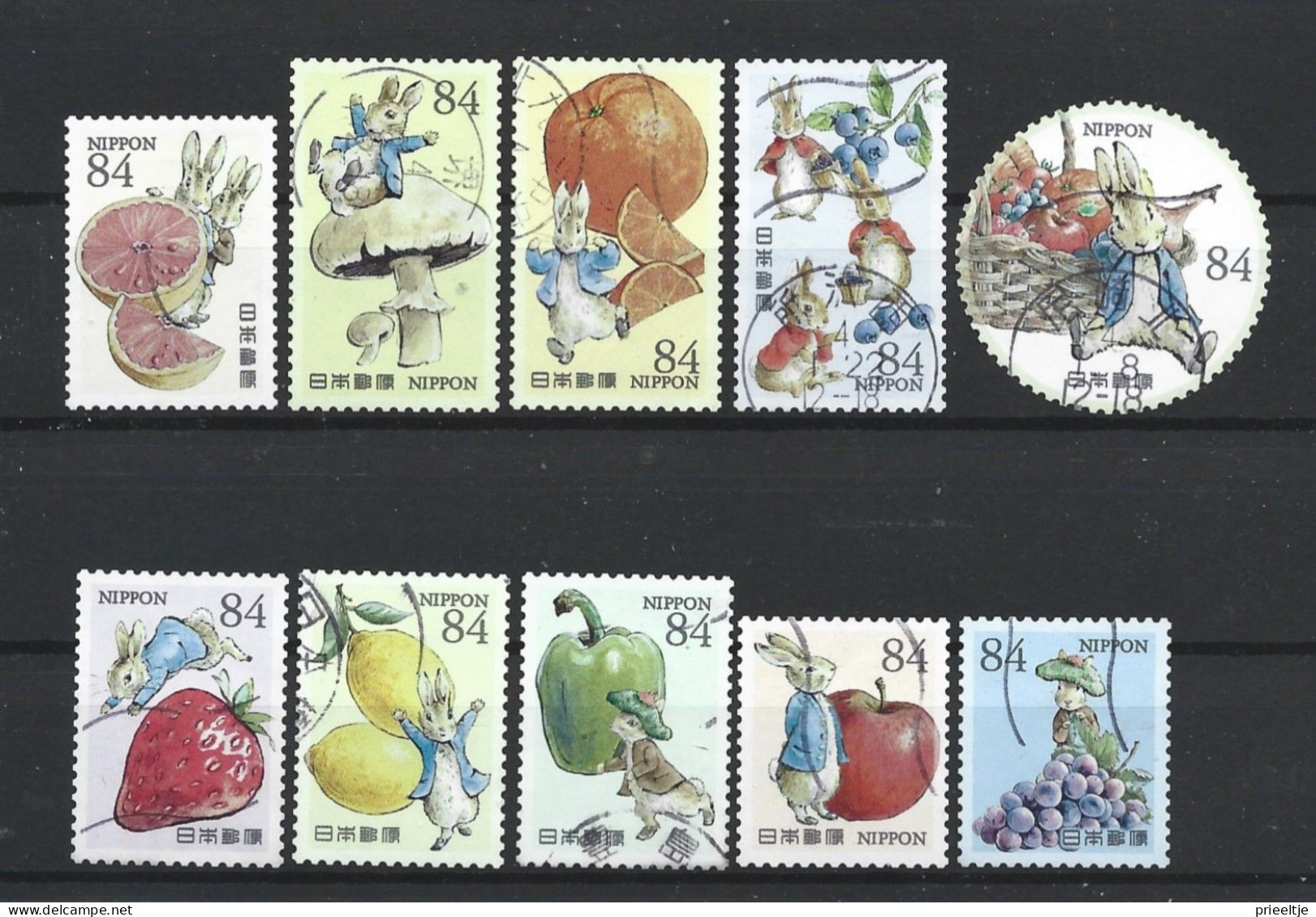 Japan 2021 Peter Rabbit Y.T. 10864/10873 (0) - Usados