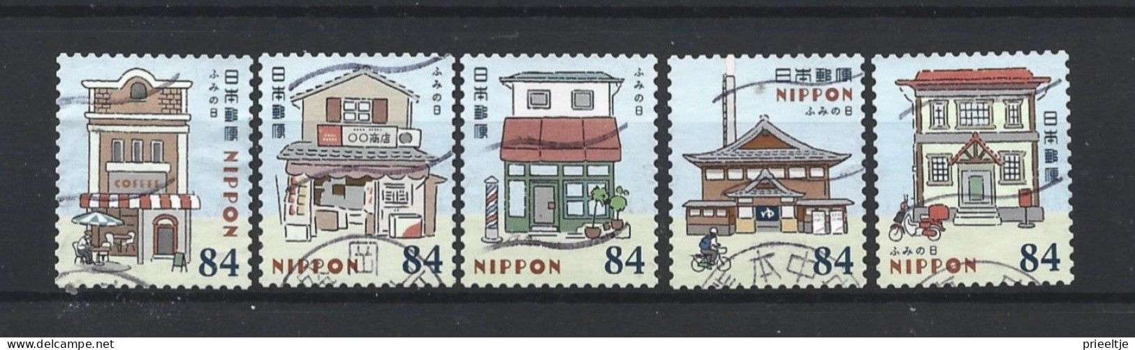 Japan 2021 Letter Writing Day Y.T. 10664/10668 (0) - Usati