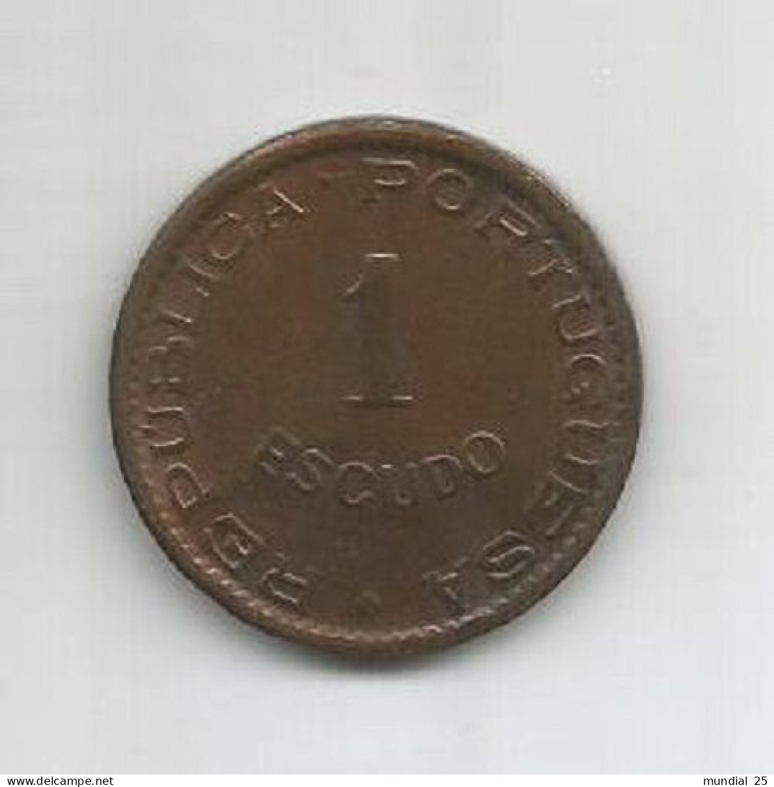CAPE VERDE PORTUGAL 1$00 ESCUDO 1953 - Cap Vert