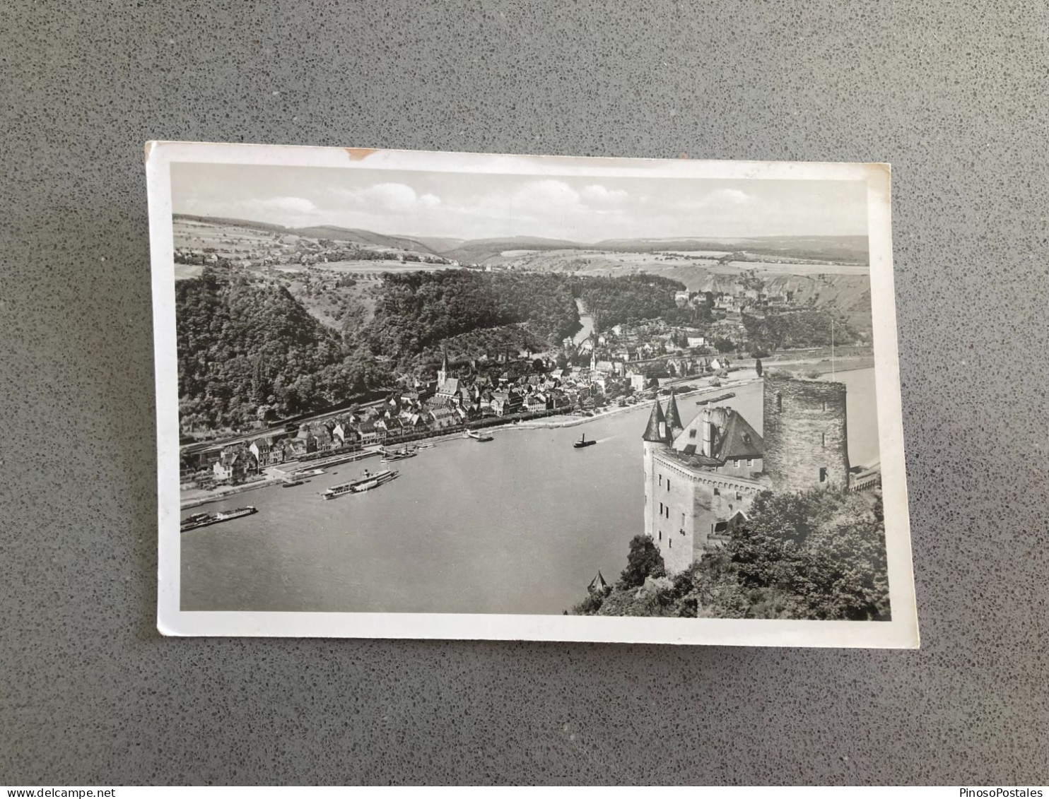 Burg Katz Und St. Goar Am Rhein Carte Postale Postcard - St. Goar