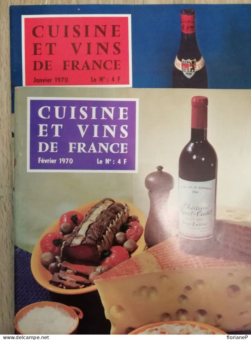Revue CVF Cuisine Et Vins De France - Cucina & Vini