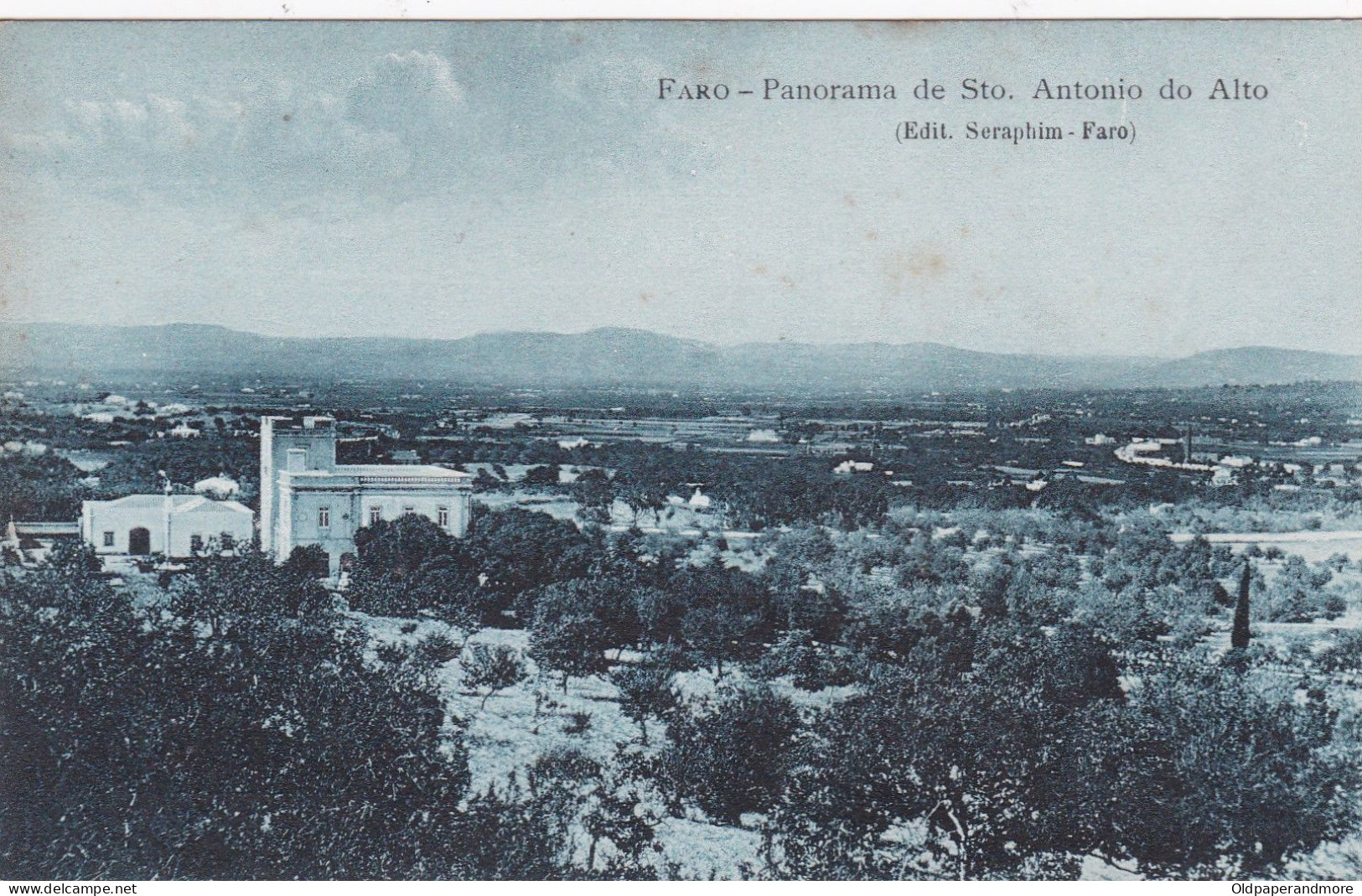 POSTCARD PORTUGAL - ALGARVE - FARO - PANORAMA DO SANTO ANTONIO DO ALTO - Faro