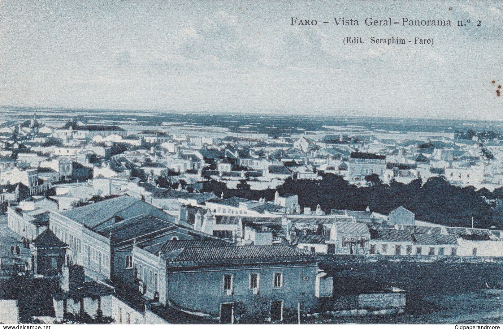 POSTCARD PORTUGAL - ALGARVE - FARO - VISTA GERAL - Faro