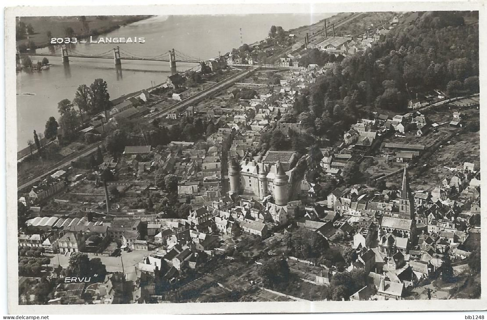 37 Indre Et Loire Langeais Vue Generale - Langeais