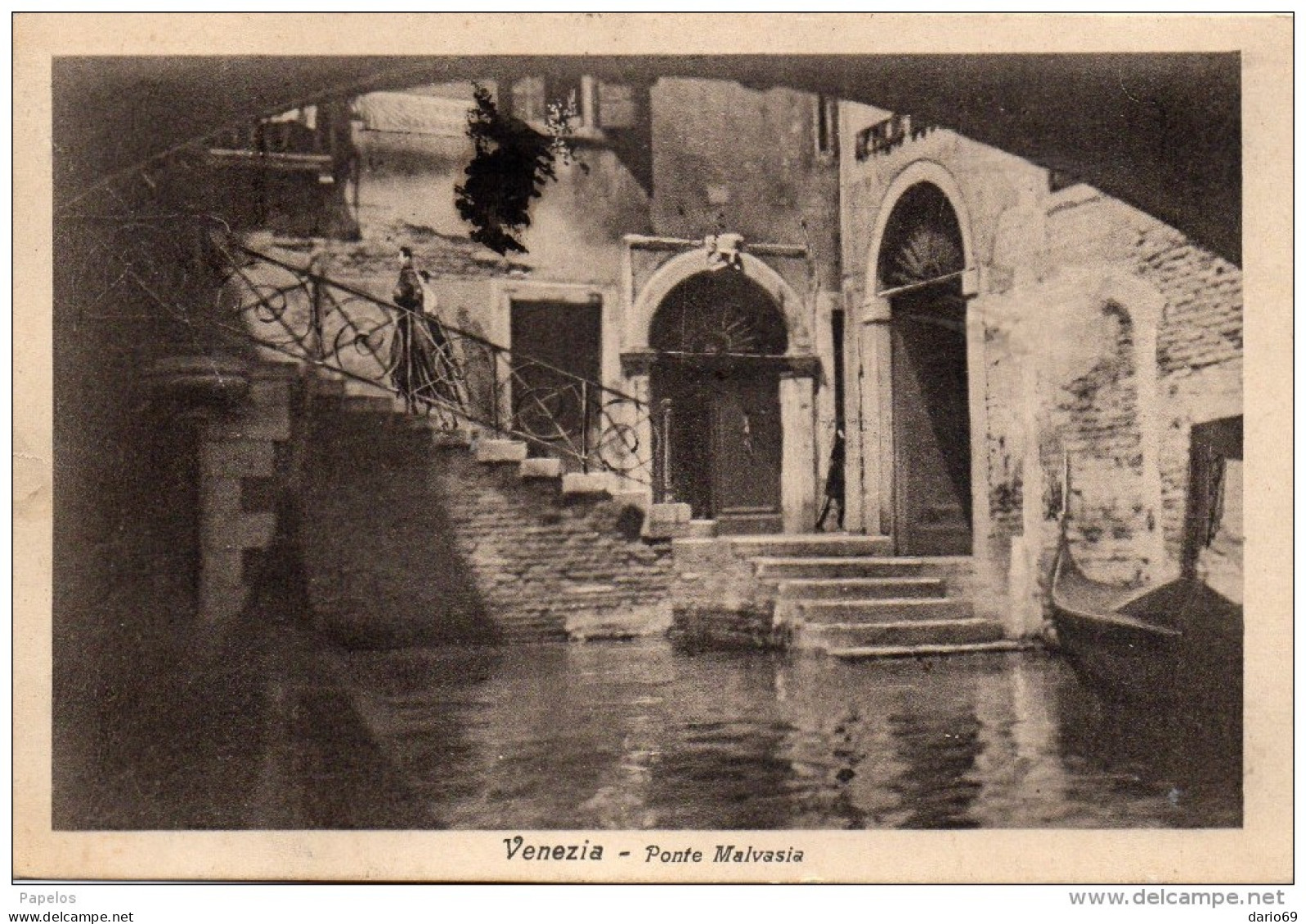 1928 VENEZIA - PONTE MALVASIA - Venetië (Venice)