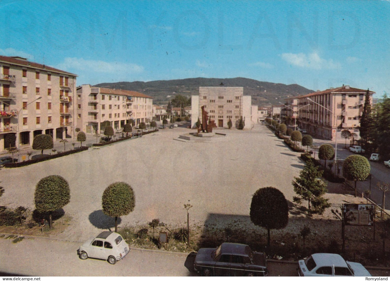 CARTOLINA  C16 ALTE CECCATO,VICENZA,VENETO-PIAZZA S.PAOLO-STORIA,MEMORIA,CULTURA,IMPERO ROMANO,VIAGGIATA 1976 - Vicenza
