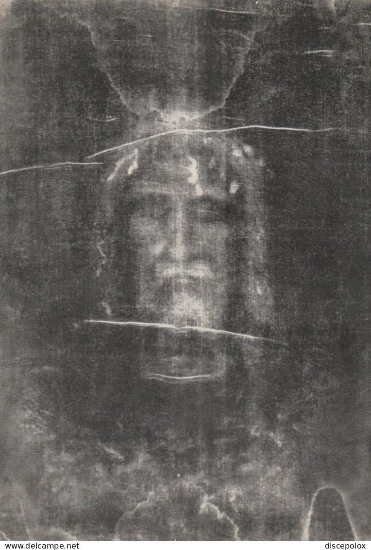 AD512 Religione - Cristianesimo - Sacra Sindone - Il Santo Volto - Particolare Del Negativo Fotografico / Non Viaggiata - Jesus