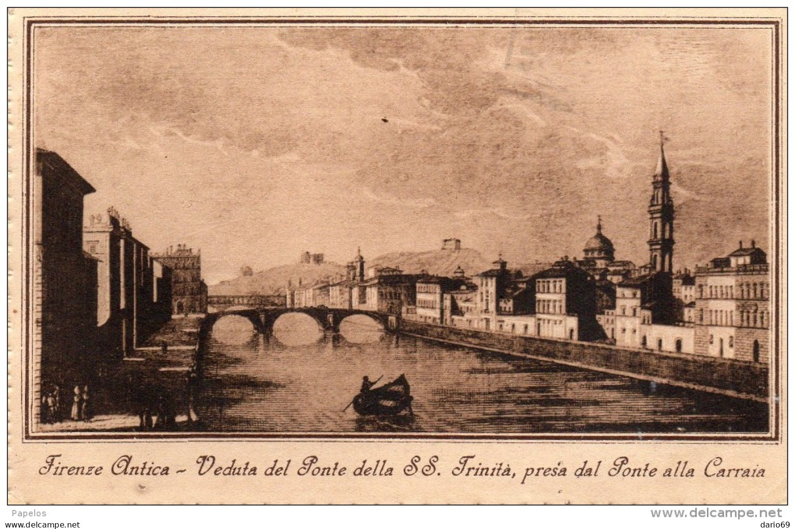 1927   FIRENZE - PONTE DELLA S.S. TRINITÀ - Firenze (Florence)