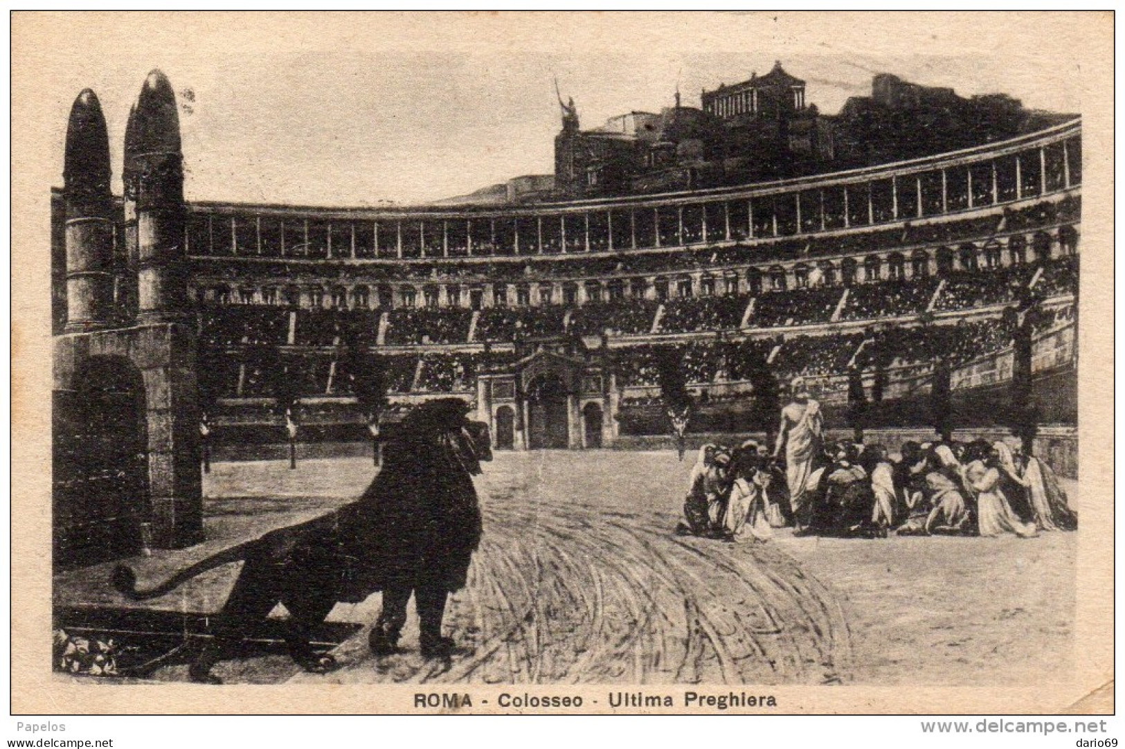 1927 ROMA  COLOSSEO - Andere & Zonder Classificatie