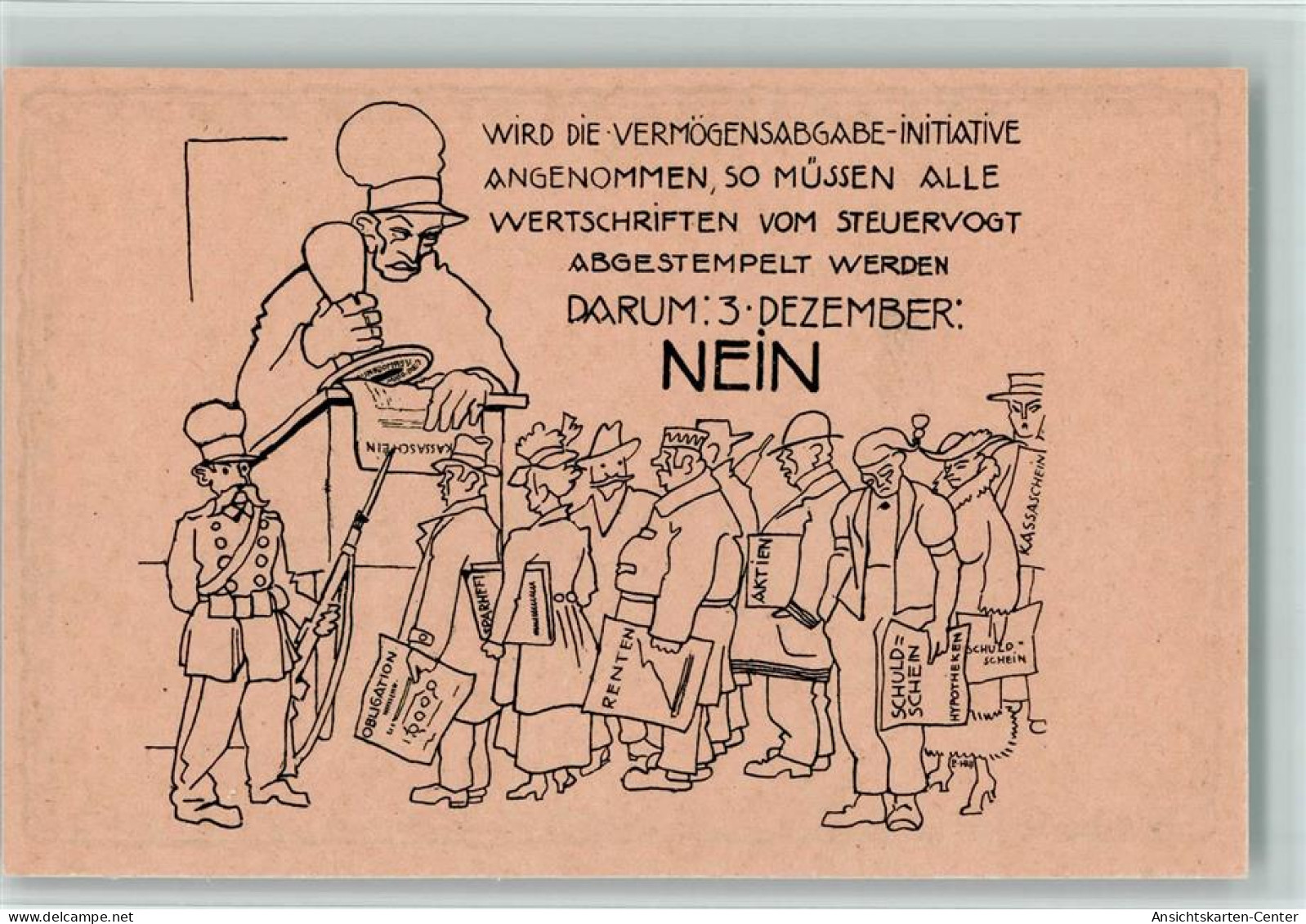 13105811 - Volksabstimmung, Vermoegensabgabe 1922 - Other & Unclassified