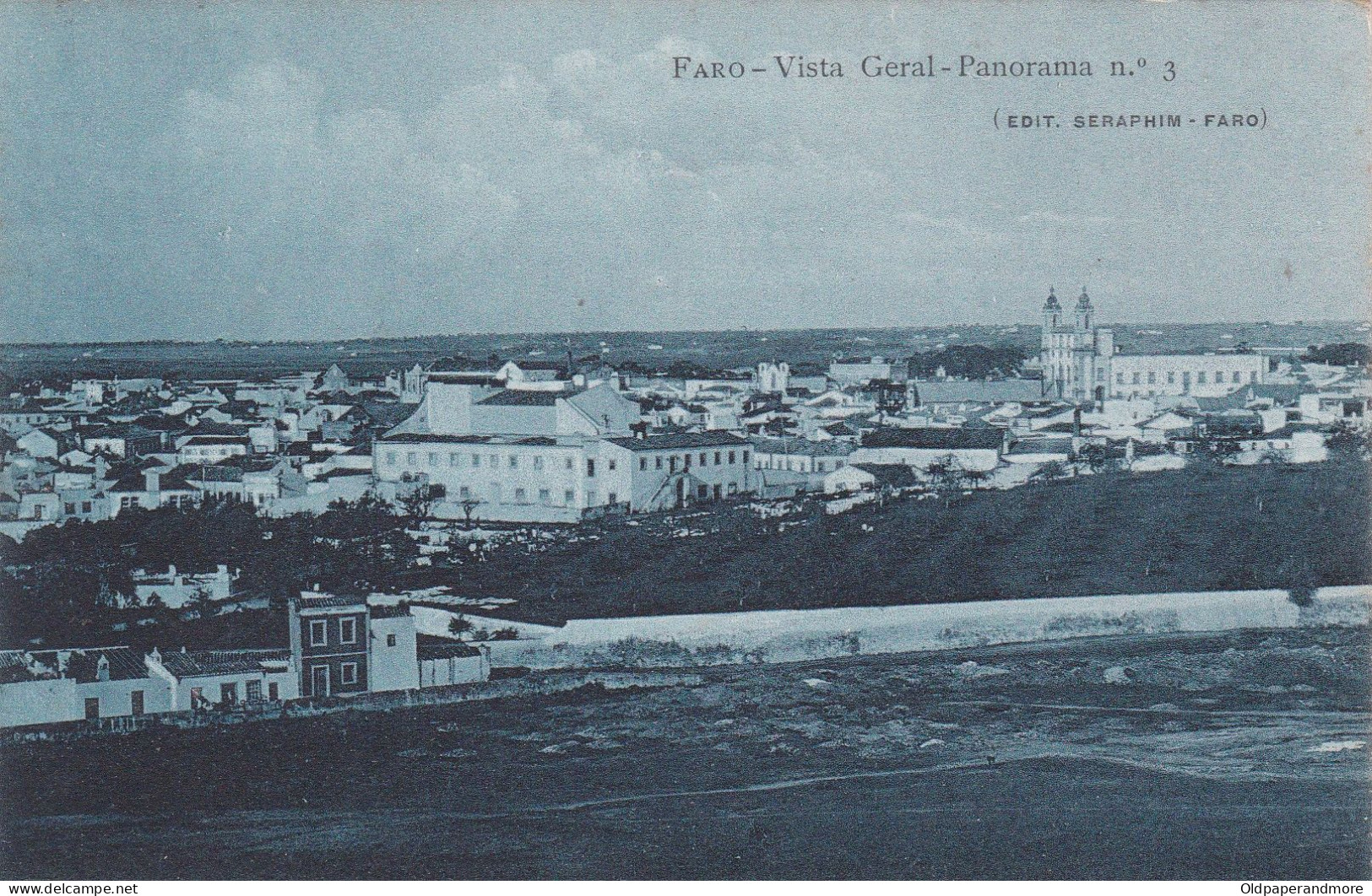 POSTCARD PORTUGAL - ALGARVE - FARO - VISTA GERAL - Faro