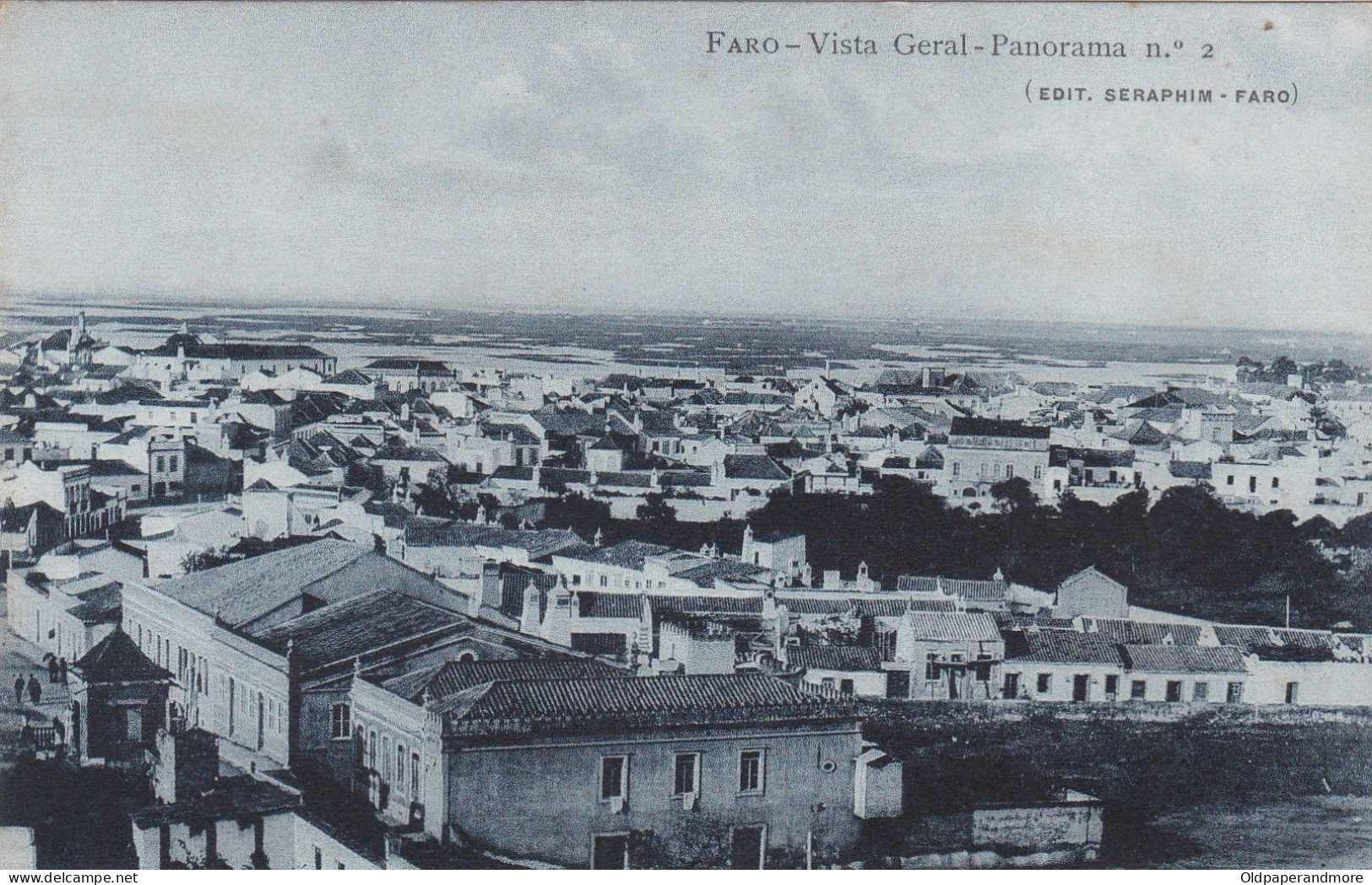 POSTCARD PORTUGAL - ALGARVE - FARO - VISTA GERAL - Faro