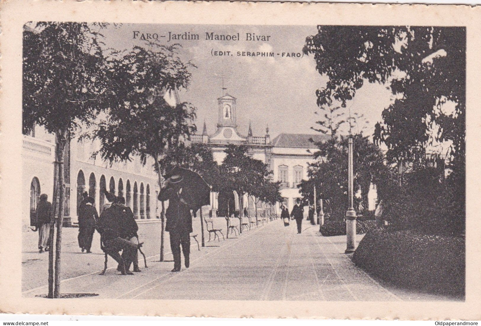 POSTCARD PORTUGAL - ALGARVE - FARO - JARDIM MANUEL BIVAR - Faro