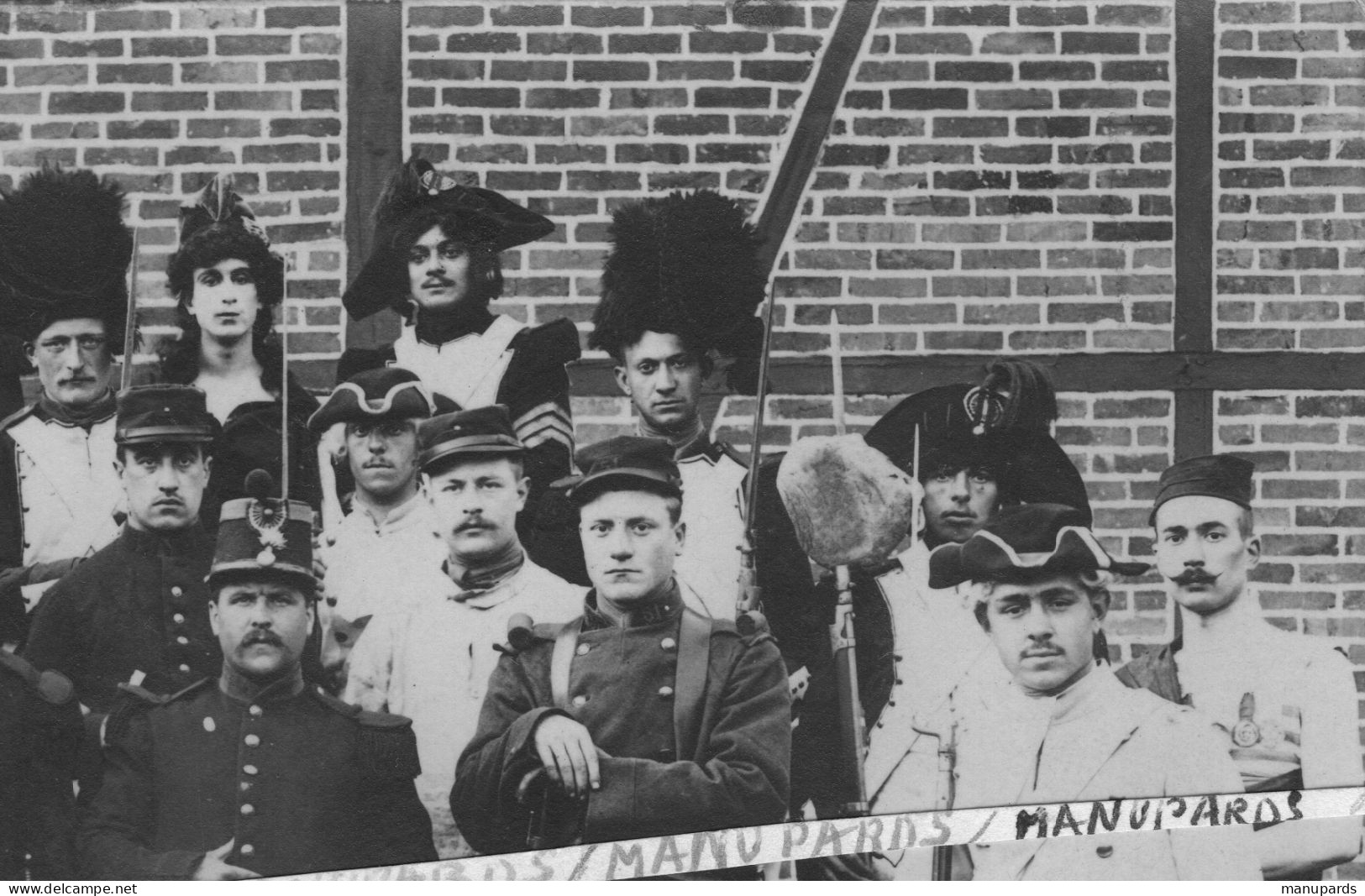 1905 - 1914 / CARTE PHOTO / 51e RI ( BEAUVAIS ) / RECONSTITUTION UNIFORMES / 51e REGIMENT D'INFANTERIE / NAPOLEON - War, Military