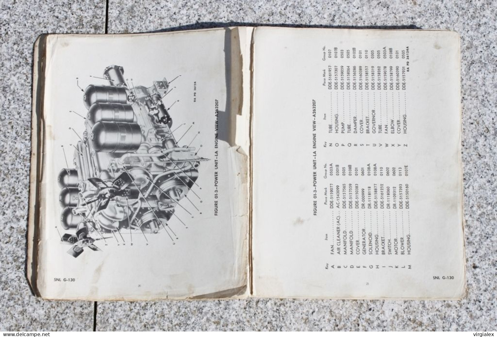 Catalogue US 1943 Mécanique pièces détachées Chasseur Chars Américain M10 Wolverine Tank Destroyer Blindé Militaria ww2