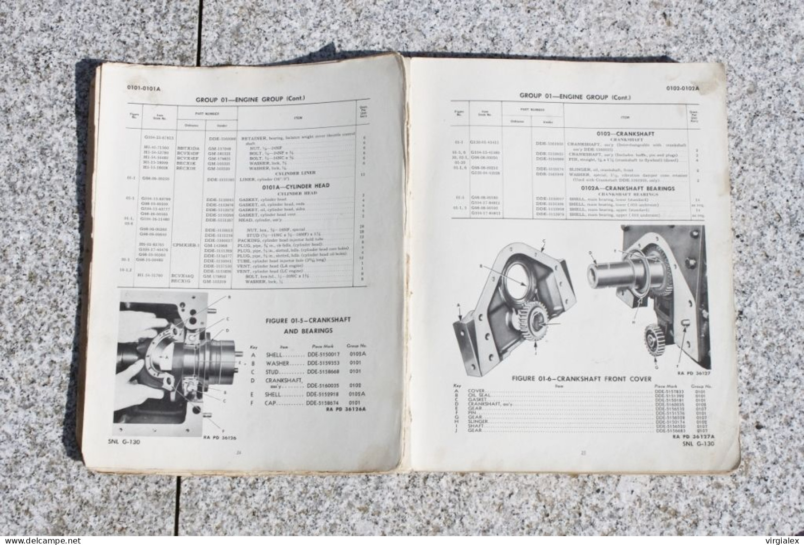 Catalogue US 1943 Mécanique pièces détachées Chasseur Chars Américain M10 Wolverine Tank Destroyer Blindé Militaria ww2