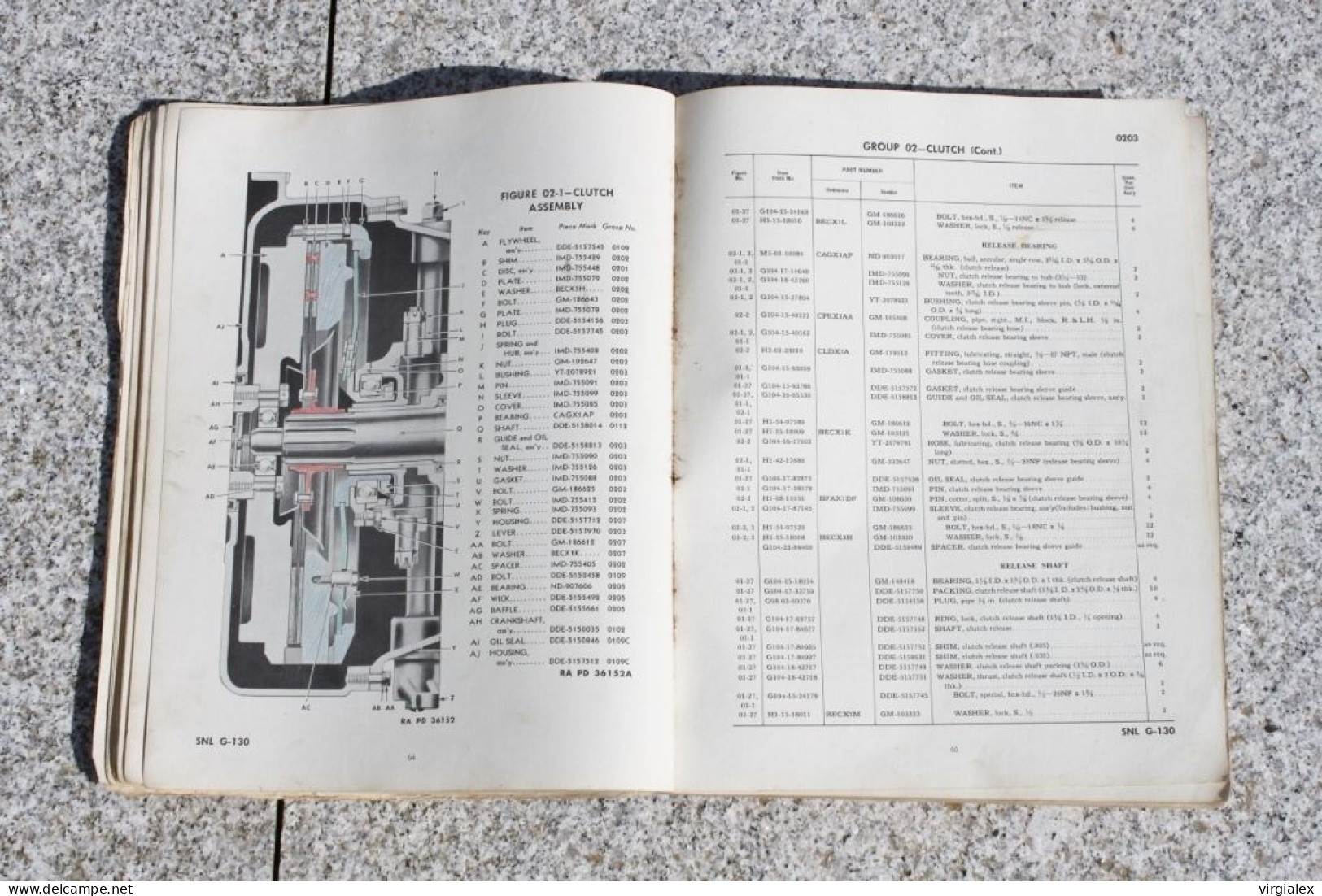 Catalogue US 1943 Mécanique pièces détachées Chasseur Chars Américain M10 Wolverine Tank Destroyer Blindé Militaria ww2