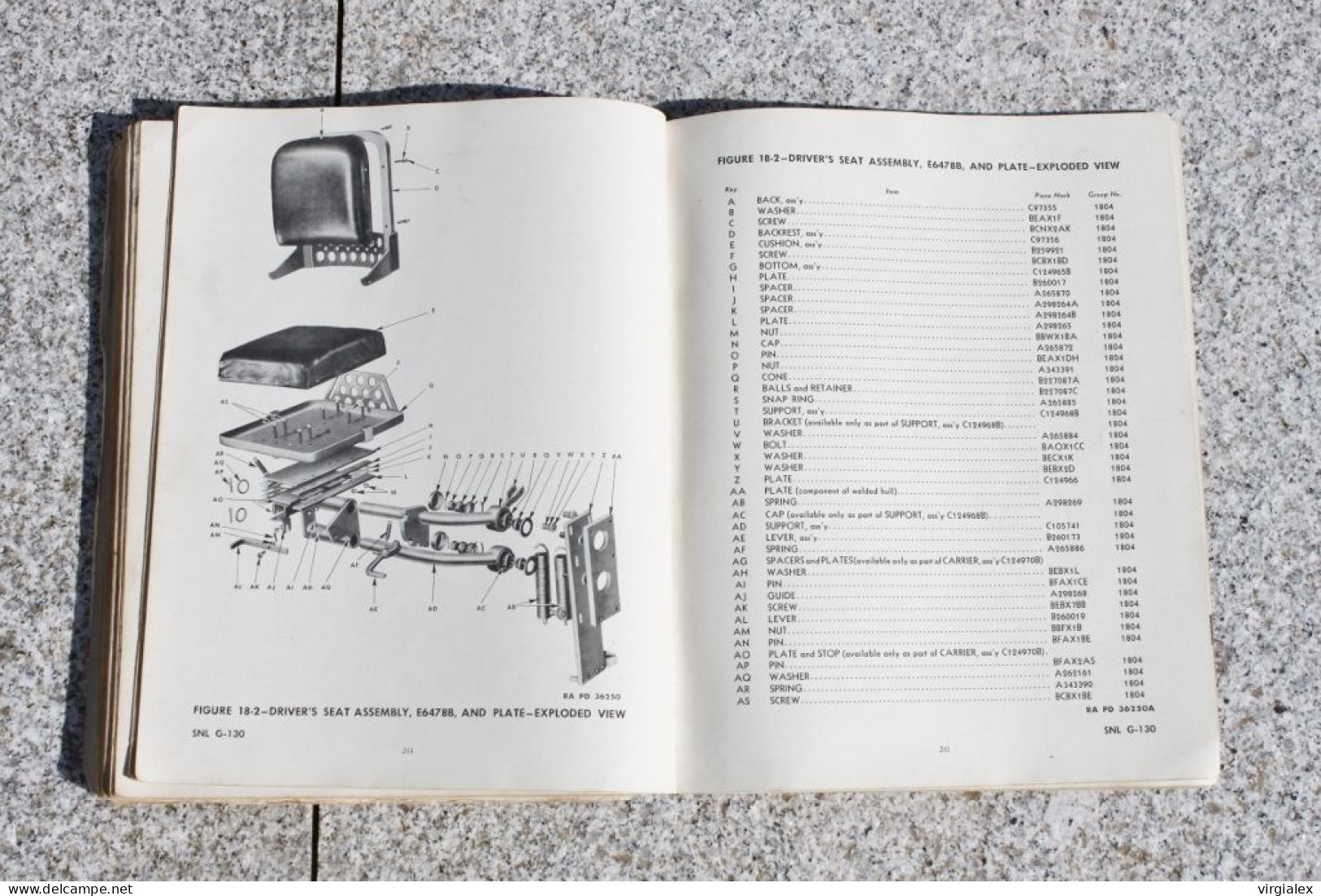 Catalogue US 1943 Mécanique pièces détachées Chasseur Chars Américain M10 Wolverine Tank Destroyer Blindé Militaria ww2