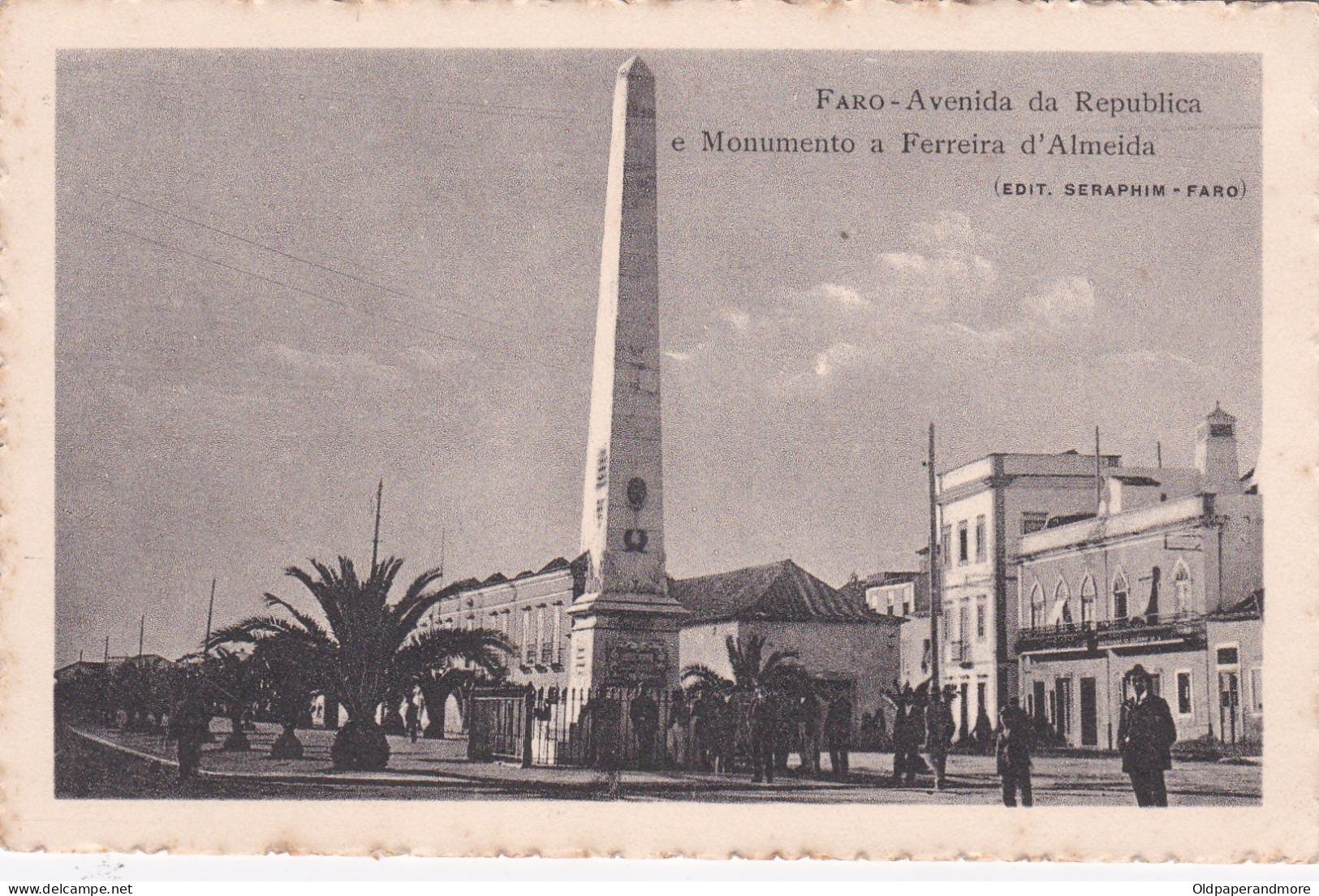 POSTCARD PORTUGAL - ALGARVE - FARO - AVENIDA DA REPUBLICA - Faro