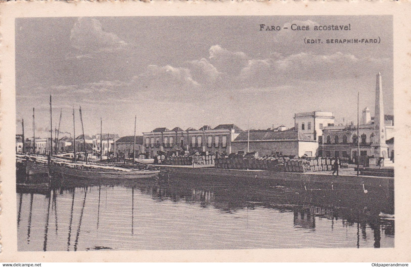 POSTCARD PORTUGAL - ALGARVE - FARO - CAIS ACOSTAVEL - Faro