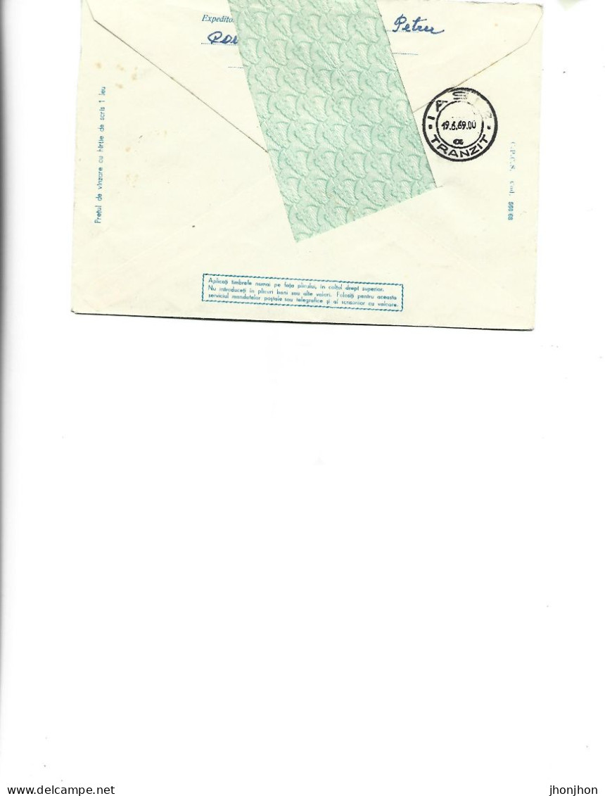 Romania - Postal St.cover Used 1968(560) -   Painting By Gh.Petrascu -   The Toledo Bridge - Ganzsachen