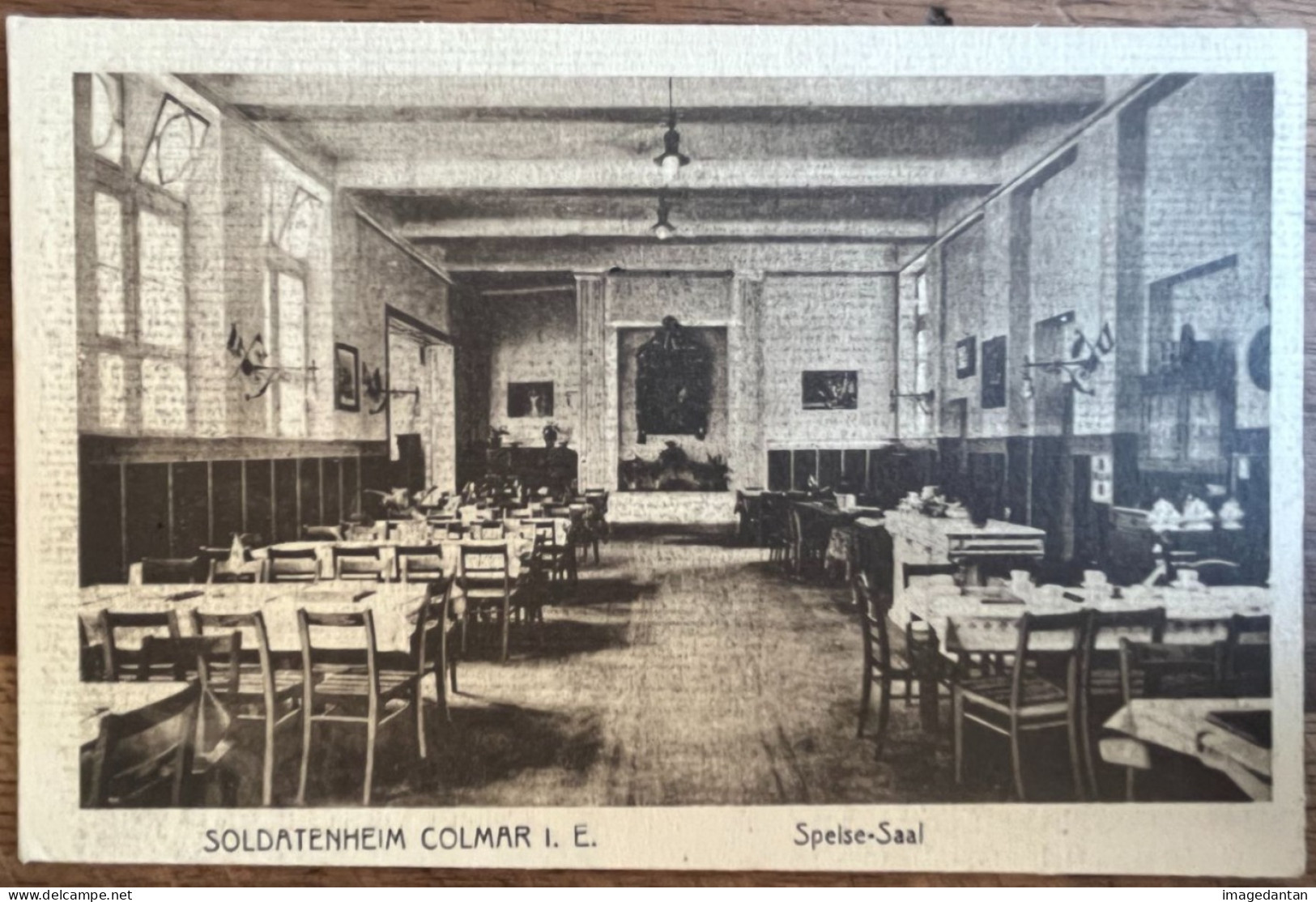 Colmar - Soldatenheim - La Salle De Repas - J. Christoph, Photograph - Colmar