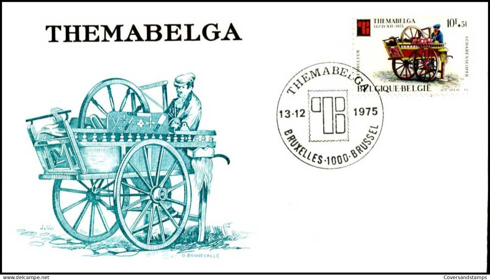 - 1793 - FDC - Themabelga     - 1971-1980