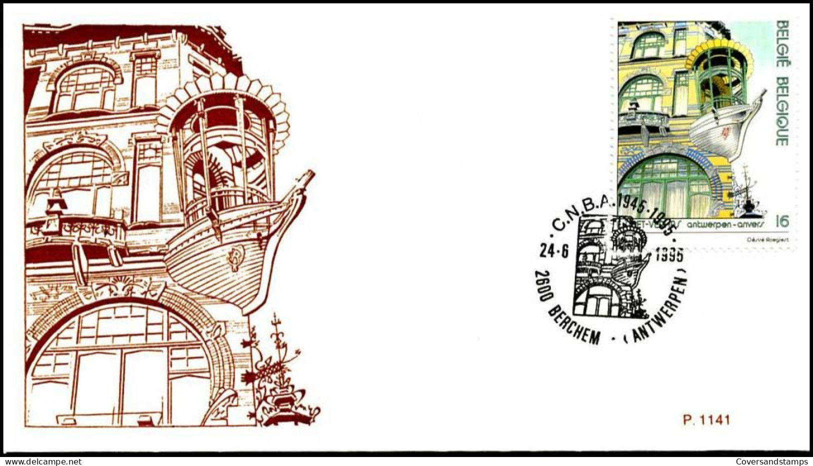 - 2605 - FDC - Toeristische Uitgifte - 1991-2000