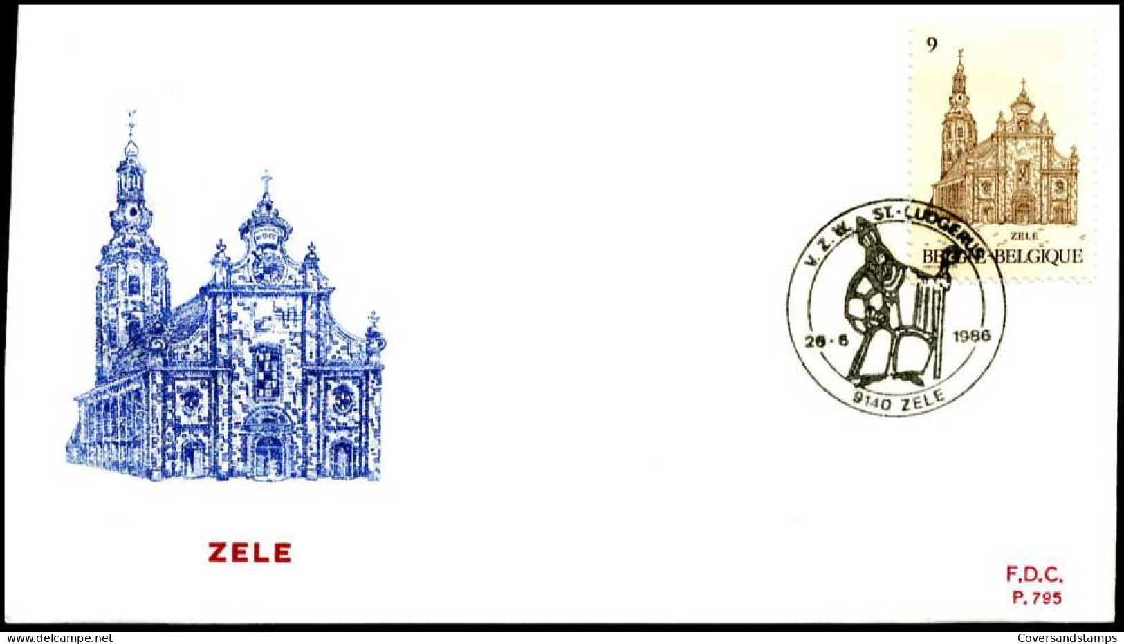 - 2217 - FDC - Toeristische Uitgifte    - 1981-1990